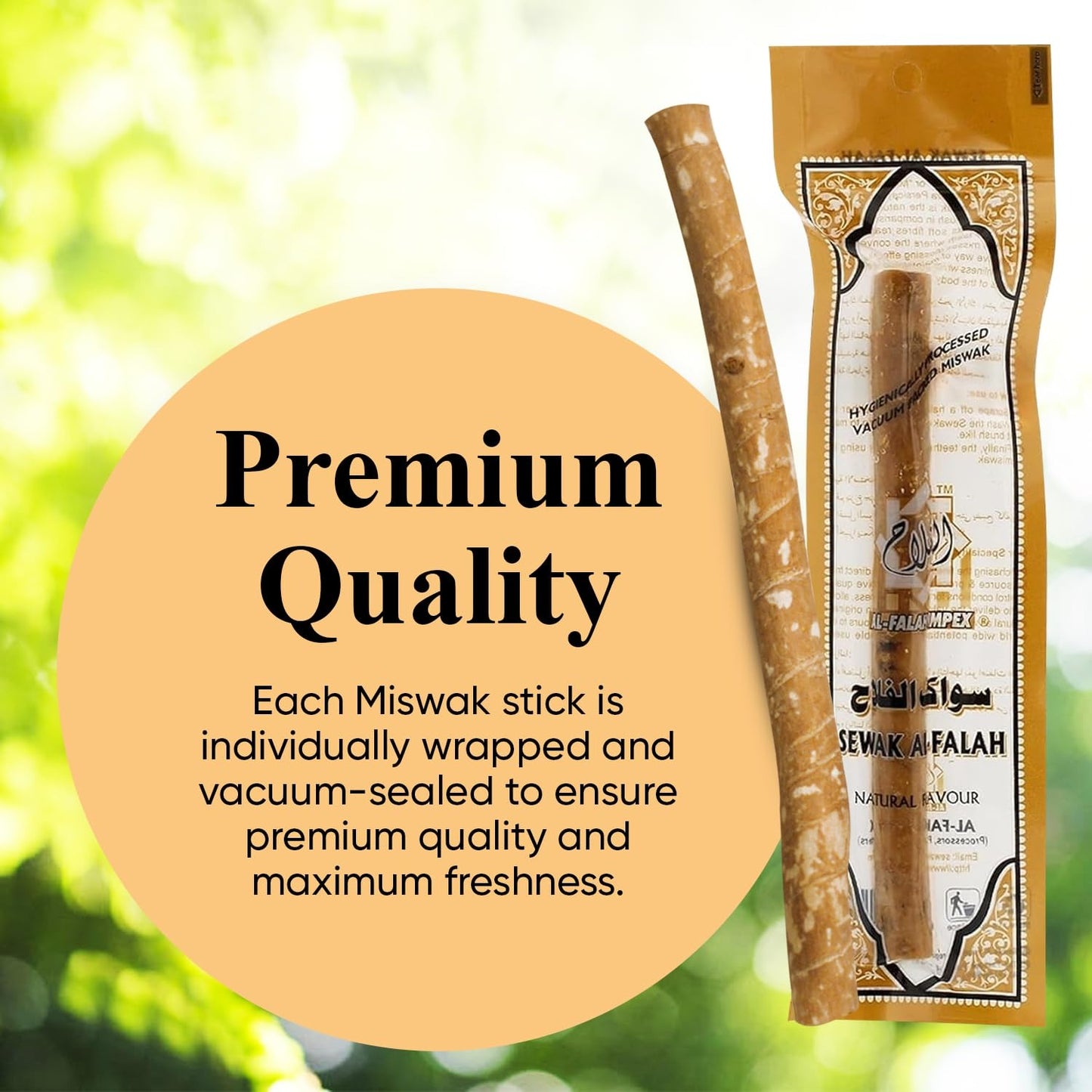EcoMouthCare Miswak – Nature’s Ancient Toothbrush for a Radiant, Healthy Smile